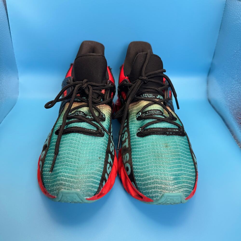 COKAFIL Running Shoes Blade Sole Knit Mesh Lace Up Athletic Sneakers EU 41 - Picture 2 of 11
